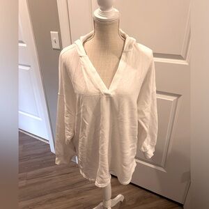 Old Navy Womens Hoodie V-Neck (Lightweight) worn once - Large